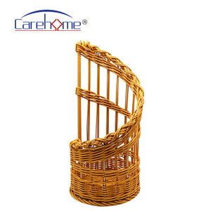 ตะกร้าขนมปังพลาสติก PP สีน้ำตาลอ่อนอเนกประสงค์เป็นมิตรกับสิ่งแวดล้อม D28 * 58ซม. สำหรับ<span class=keywords><strong>ร้าน</strong></span>ทำขนมปัง - Product Image 5