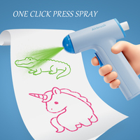 Stylo aérographe électrique, marqueur de peinture par pulvérisation, type C rechargeable, outil artistique pour enfants, artisanat, bricolage, cadeaux