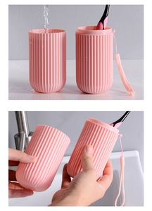 Wholesale New Eco-Friendly Portable Toothpaste <b>Toothbrush</b> Cup <b>Holder</b> Travel Case Storage Boxes - Product Image 4