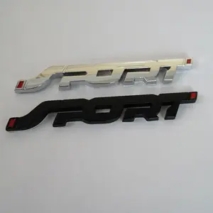 Tùy Chỉnh Auto 3D Logo Tên Nơi Xe Huy Hiệu Biểu Tượng Sport Letter Sticker