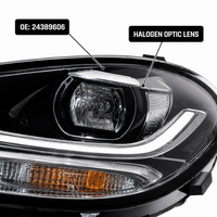 Phare avant gauche halogène d'origine Wuling Bingo EV OE 24389606 LV0 V1, pièces de rechange pour éclairage automobile