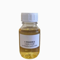 Sulfonate d'alpha-oléfine de sodium C14-16 AOS 35% Liquide jaune Matière première détergente cosmétique XILEIKEJI Qualité industrielle Fût de 200 kg
