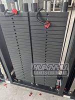 Equipo de Gimnasio Nuevo de Fábrica, Polea de Cable Simple y Doble Montada en la Pared, Entrenador Multifuncional