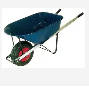 Пневматический Колесный стальной квадратный лоток тачка металлическая крофт-Барроу WB8603 - Product Image 3