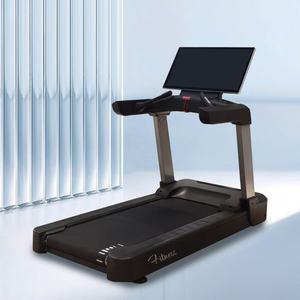 Tapis roulant motorisé commercial avec écran tactile et inclinaison automatique pour usage en salle de sport intérieure - Product Image 4