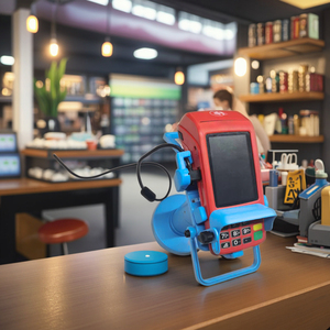 Phổ thẻ tín dụng thiết bị đầu cuối đứng điện thoại di động POS chủ thanh toán - Product Image 2