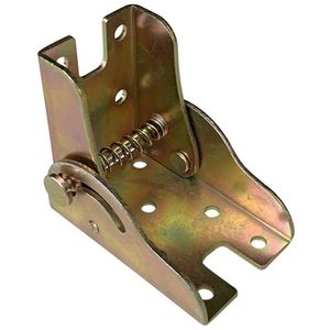 Connecteur de support de pied de table pliant en acier laminé à froid de 2,5 mm avec charnière autobloquante pour tables, chaises et tabourets - Product Image 4
