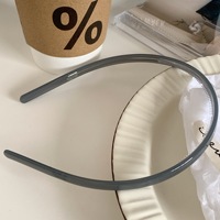 Bando tipis mengkilap asetat elegan untuk wanita, bando rambut ringan nyaman untuk penataan sehari-hari dan pakaian kantor