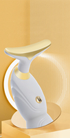 Masajeador Facial y de Cuello, Múltiples Modos de Masaje, Instrumento Recargable para Masaje de Superficie Facial y de Cuello