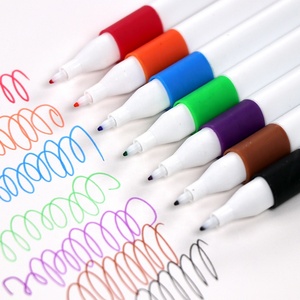 Stylo encre à base d'eau, livraison gratuite, <span class=keywords><strong>24</strong></span> couleurs vibrantes, 0.4mm, précision, pointe fine - Product Image 5