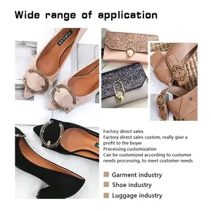 Bán buôn phụ nữ trang trí kim loại giày khóa giày Phụ kiện cho phụ nữ Giày