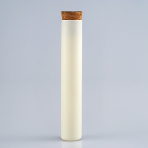 Tubes en verre à cigares imperméables de <span class=keywords><strong>95mm</strong></span> 115mm 120mm avec couvercle résistant aux enfants, <span class=keywords><strong>bouchon</strong></span> à vis en liège, tube à essai anti-odeur - Product Image 4