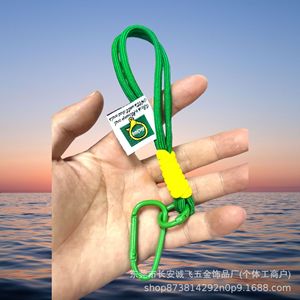 Correa para teléfono móvil, pulsera de cuerda trenzada, aleación en forma de D, accesorio de joyería DIY para colgar en la bolsa del teléfono - Product Image 2