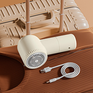 Éliminateur de bouloches électrique portable avec lame en acier inoxydable, rasoir automatique pour pulls, tondeuse USB pour vêtements à la maison et en voyage - Product Image 2