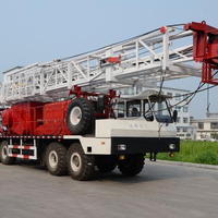 Plates-formes de forage mobiles de 1000m 2000m de profondeur plate-forme de forage pétrolier montée sur camion