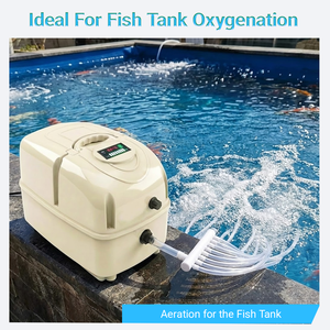 Fordy S-600B Hoge Kwaliteit 12V 80W Oplaadbare Draagbare Accu-aangedreven Stille <span class=keywords><strong>Aquarium</strong></span> Luchtpomp - Product Image 4