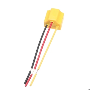 Ổ Cắm Gốm H4 Đầu Cái Đèn Sương Mù LED Cho Xe Hơi Giá Đỡ Bóng Đèn Pha Đầu Nối Ổ Cắm Bộ Chuyển Đổi Đầu Cắm LED 9003 HB2 H4 - Product Image 3