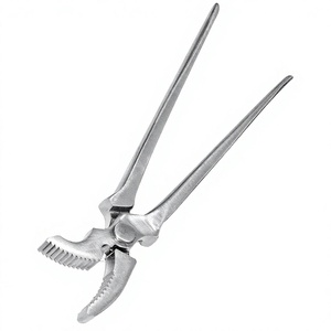 Herramienta de herrador profesional de 12 pulgadas de acero inoxidable alemán reutilizable para ganado y herramental veterinario - Product Image 1