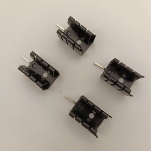 Disipador de calor de aluminio Rz de 19,7x13x13 mm con orificio pasante para fuentes de alimentación de dispositivos electrónicos - Product Image 2