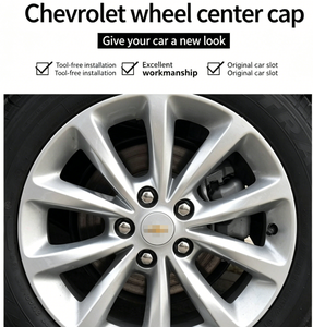 Enjoliveurs de <span class=keywords><strong>moyeu</strong></span> de roue Chevrolet 53/58 mm - Remplacement du logo nœud papillon argent/noir - Product Image 6