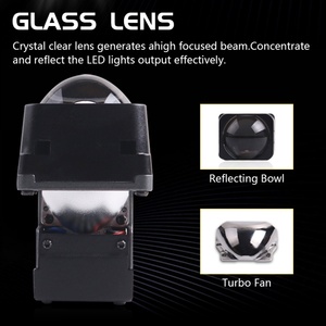 Système d'éclairage automobile Sanvi 1,5 pouce Bright M5 M5H M5H+ M5L, modules de phares à lentille de projecteur LED pour voiture 6000K et 4300K - Product Image 2