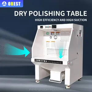 Self Cleaning Dust Extractor Downdraft Booth For Grinding And Polishing