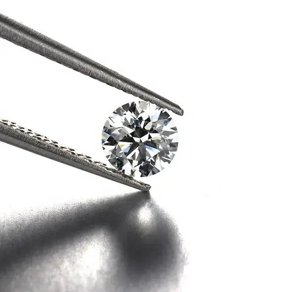Pabrik langsung 3.02 karat 1cts up sangat baik bulat pemotongan dipoles Lab tumbuh berlian longgar untuk perhiasan untuk