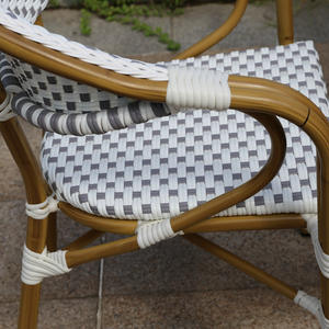 <span class=keywords><strong>Sillas</strong></span> <span class=keywords><strong>de</strong></span> Jardín <span class=keywords><strong>de</strong></span> Aluminio Estilo Francés, Resistentes a los Rayos UV, para <span class=keywords><strong>Patio</strong></span>, Cafetería, Villa, Muebles <span class=keywords><strong>de</strong></span> Exterior - Product Image 3