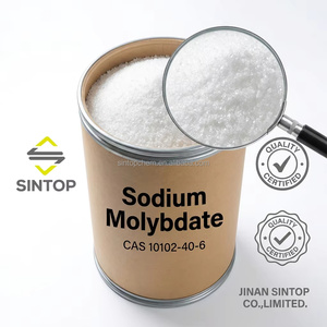 โซเดียมโมลิไบเดตไดไฮเดรต 99% โมลิไบด์ออกไซด์ 39% ขั้นต่ำ Na2MoO4.2H2O CAS 10102-40-6 โซเดียมโมลิไบเดตสำหรับปุ๋ย การเกษตร และการบำบัดน้ำ - Product Image 4