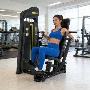 Máquina de Press de Pecho Selectorizada Cheernin con Carga de Placas y Logotipo Personalizado <span class=keywords><strong>para</strong></span> Distribuidores - Product Image 1