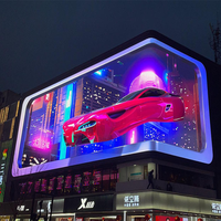 Sabit SMD Su Geçirmez Dev 3D Billboard LED Reklam Ekranı P2 P2.5 P3 P4 P5 P8 P10 Dijital Tabela ve Ekranlar Dış Mekan