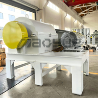 Broyeur et broyeur de morceaux de broyeur de baril en plastique de 150-4500 kg/h pour le broyage de tuyaux en plastique