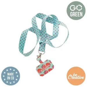RPET cell <b>phone</b> <b>holder</b> <b>lanyard</b> sustainable gadgets - Product Image 3