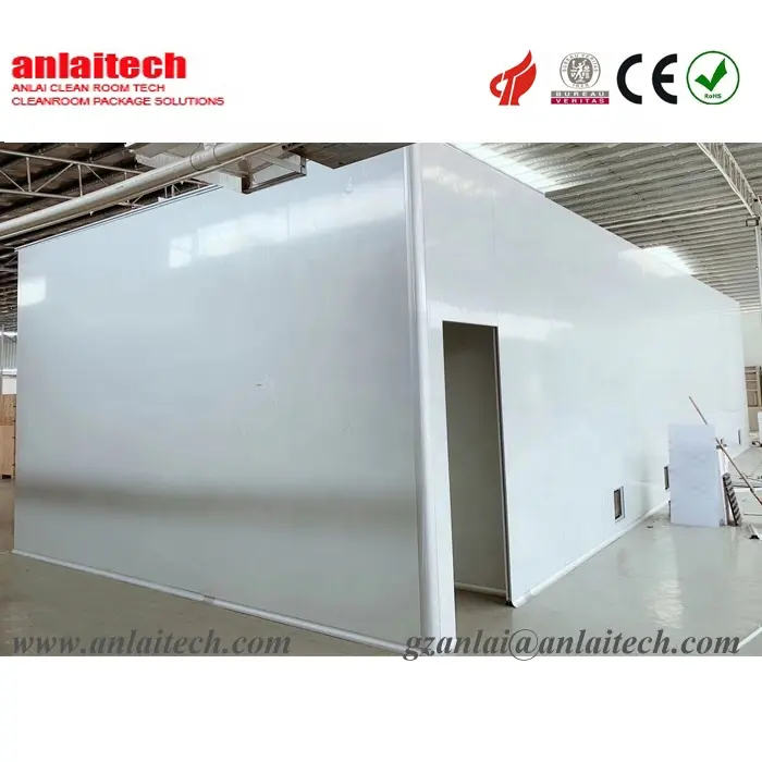 Factory Direct Supply Sandwich Panel Clean Room From Guangzhou Anlaitech