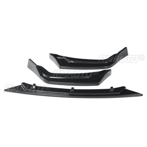 For Honda Civic Hatchback & Si 2016-2020 Front Bumper <b>Splitter</b> Lip Diffuser Body Kit Spoiler Protector Cover Guard Accessories - Product Image 5