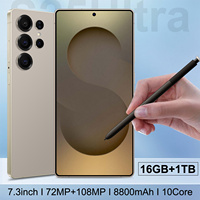 Smartphone 5G Ultra 16 Go + 1 To Débloqué Jeux HD Double SIM Écran 7 Pouces Smartphone Android Global Téléphone Mobile