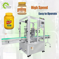 Machines de remplissage et de bouchage automatiques ZXSMART pour sauces piquantes, miel, pâtes et beurre de cacahuète