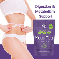 Meilleure vente 20 jours de thé amincissant à base de plantes chinoises KETO thé pour perdre du poids et brûler les graisses