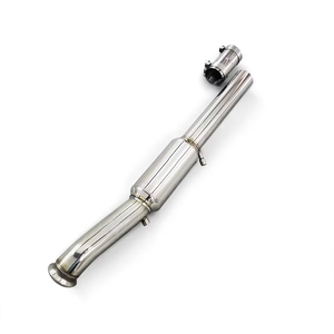 Tubo de Escape Central de Alto Rendimiento SS304 para BMW MINI <span class=keywords><strong>Cooper</strong></span> JCW F56 2.0T 2020-<span class=keywords><strong>2023</strong></span>, Curvado con Mandril - Product Image 2