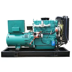 Generator Diesel set 380V, tiga fase 30/50/100/150/200/300/400kw kebisingan rendah otomatis penuh