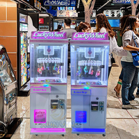 BON PROFIT Push To Win Toy Arcade Game Machine Loterie Prize Lucky Wheel Clip Game Machine à vendre