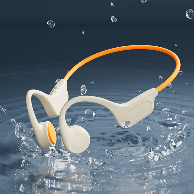 2025 IP56 Bone Conduction Earphones with TYPE-C 8 Hour  Continuous Playback LED Battery Indicator Neckband BT5.3 VERSION