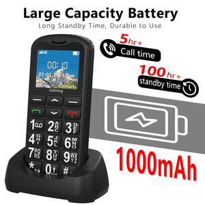 <span class=keywords><strong>Téléphone</strong></span> portable à grosses touches <span class=keywords><strong>4G</strong></span> débloqué pour seniors – <span class=keywords><strong>Téléphone</strong></span> mobile à fonctions essentielles - Product Image 5