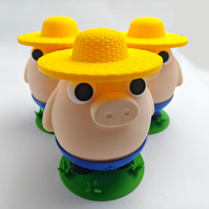 กระปุกออมสินหมูน้อยน่ารัก พิมพ์ 3 มิติ ของเล่นและของตกแต่งบ้านสำหรับเด็ก - Product Image 2