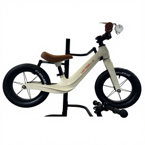 Hoogwaardige groothandel op maat gemaakte logo kleur beste prijs 12 inch kinderloopfiets nieuw ontwerp magnesiumlegering frame geen rem geen - Product Image 3