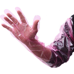 Guantes veterinarios desechables para inseminación artificial veterinaria - Product Image 2