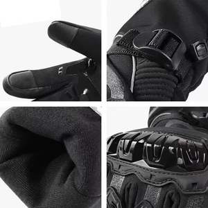Vente chaude hommes hiver chaud imperméable épais coupe-vent et automne Anti-touch écran moto gants équitation - Product Image 4