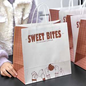 Bolsas de Papel Kraft para Repostería, Panadería, Postres, Comida para Llevar, Envases para Restaurantes - Product Image 3