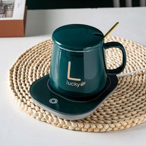 Xxz 678 พร้อมระบบปิดอัตโนมัติ สำหรับใช้ในบ้านและสำนักงาน, แผ่นทำความร้อนแบบ USB แก้วกาแฟไฟฟ้าอุ่นร้อนสำหรับวางบนโต๊ะ - Product Image 3