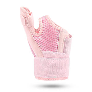 Attelle de <span class=keywords><strong>pouce</strong></span> en nylon – Stabilisateur de poignet avec fermeture à boucle pour tendinite, syndrome du canal carpien et arthrite - Product Image 4